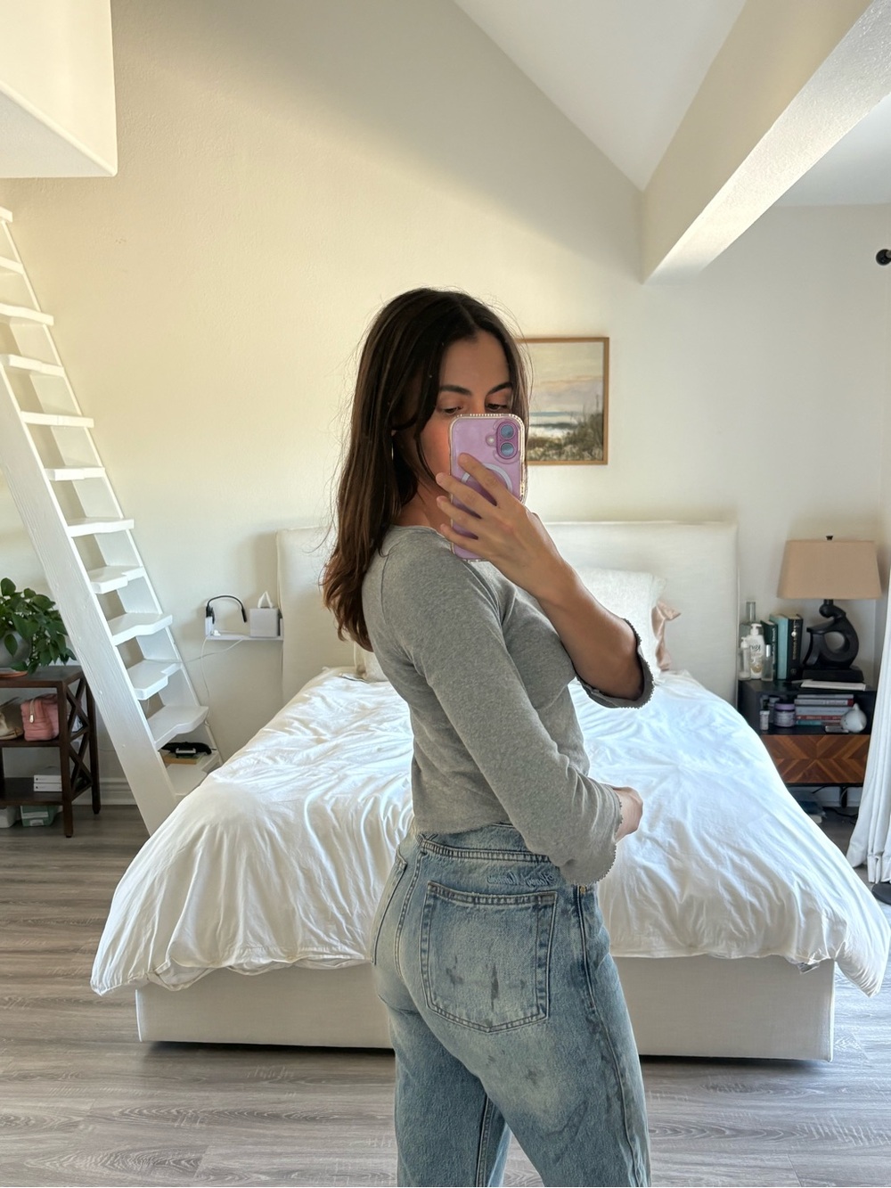 Heavy Manners Vintage Wash Bootcut Denim 🌼 - Picture 2 of 13